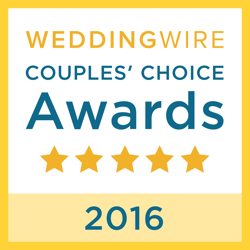 WeddingWire Couples' Choice Awards 2016 Winner